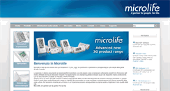 Desktop Screenshot of microlife.it